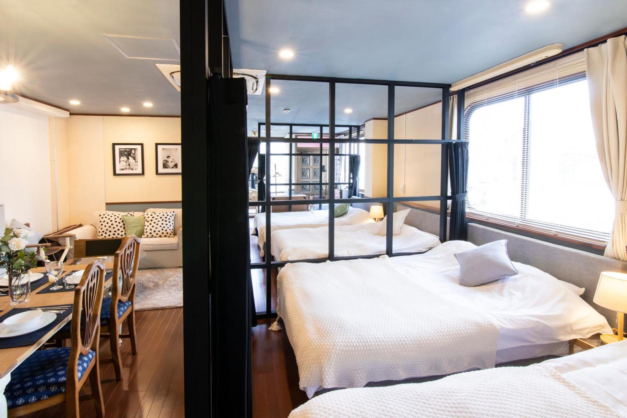 【5/24New Open】浅草徒歩3分/Max9名/無料駐車場/渋谷直通 Apartment Токио Екстериор снимка